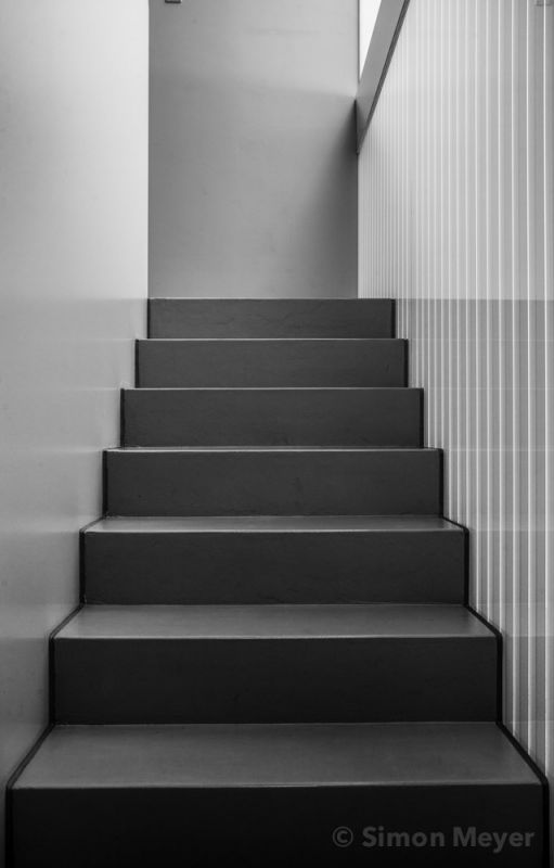 Eine Treppe
