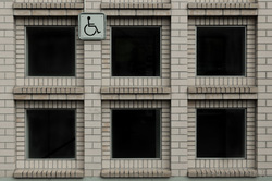 Rollstuhlschild